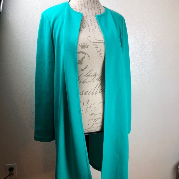 St. John Jade Knit Jacket Wool Cardigan Sz:12 - Picture 4 of 8